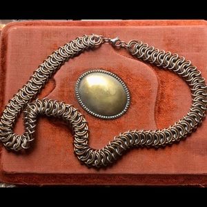 Gorgeous chainmail necklace🔮